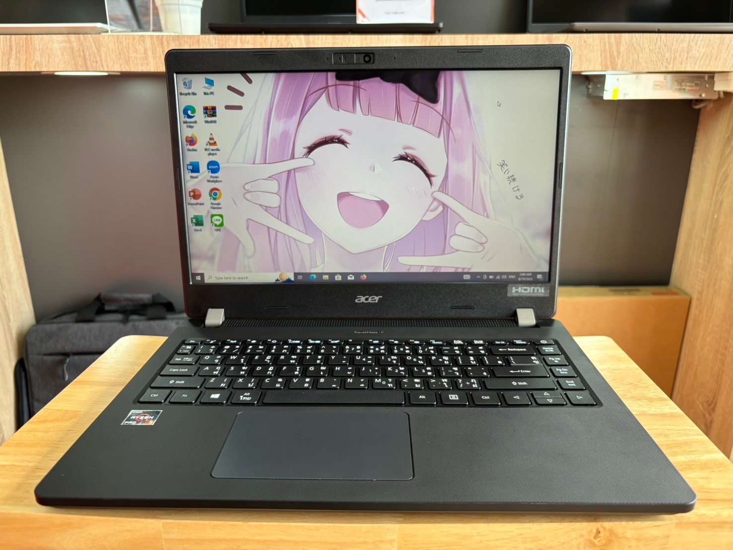 ACER TRAVEL MATE TMP214-41-G2-R8Q7 (Black)