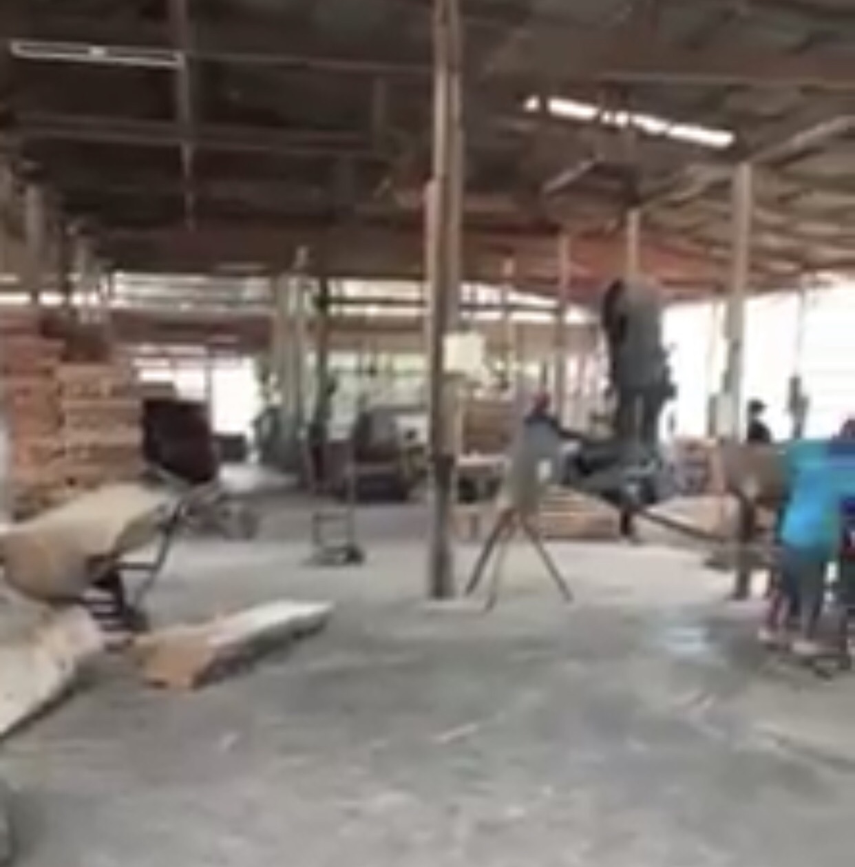 ( รหัส A1 ) ศาลา ไม้สัก แบบทาสีด้าน คาตาล2ชั้น / ขนาด 2.00x2.00x3.00 เมตร