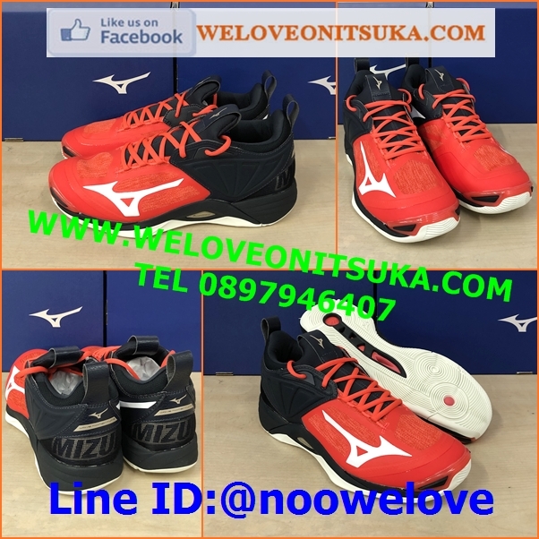 Mizuno Wave Momentum 2 สุดยอดรองเท้าอินดอร์ รุ่นใหม่ หรูหรา สีสวย พื้นหนา นุ่มใส่สบายเท้า เบา น่าใช้ V1GA211263