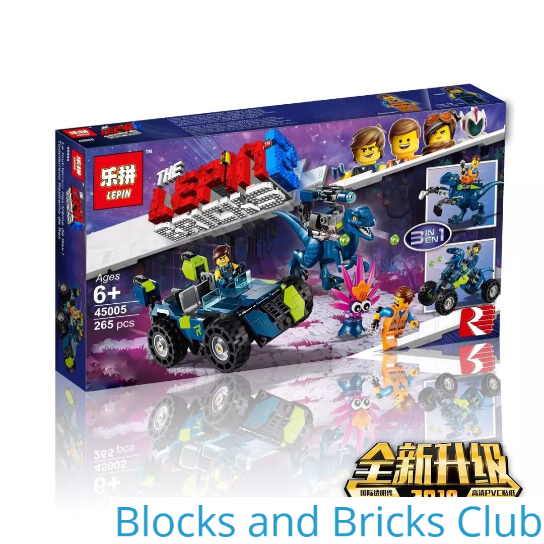 เลโก้จีน LEPIN 45005 ชุด Rex's Rex-treme Offroader