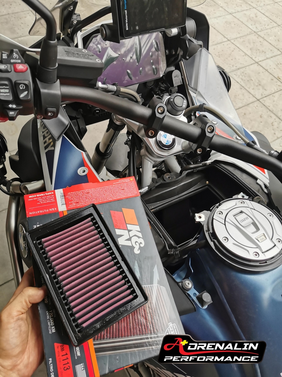 ไส้กรองอากาศ KN สำหรับ BMW R1200GS/GSA 1250 13+