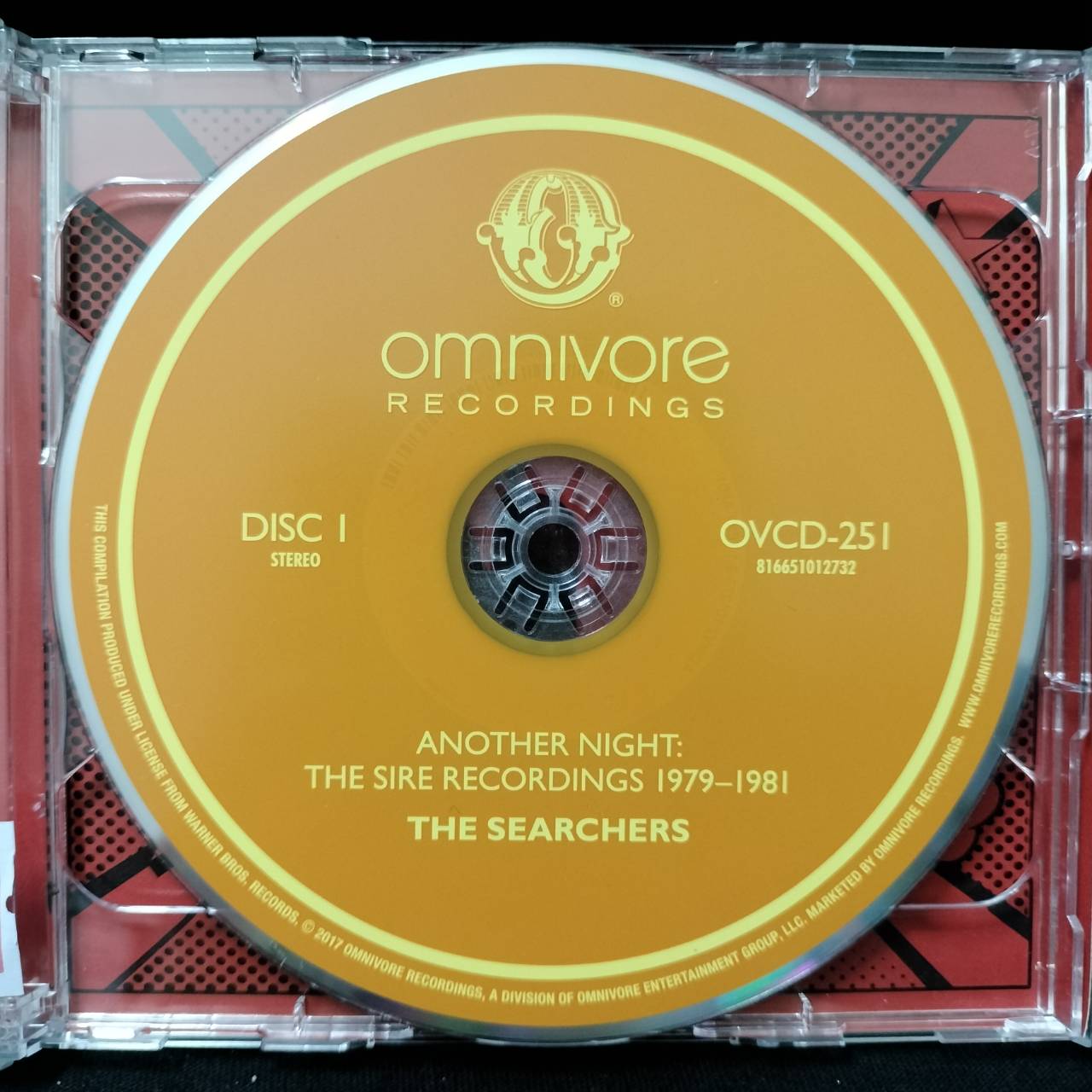 The Searchers – Another Night: The Sire Recordings 1979-1981 / USA / 2CD / มีรอยบ้าง+แผ่นดี