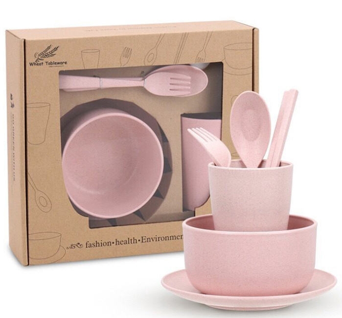 ชุดชามช้อนส้อมจานแก้วน้ำ,ชุดของที่ระลึก,ชุดช้อนจานแก้ว6ชิ้น,ชุดช้อนส้อม