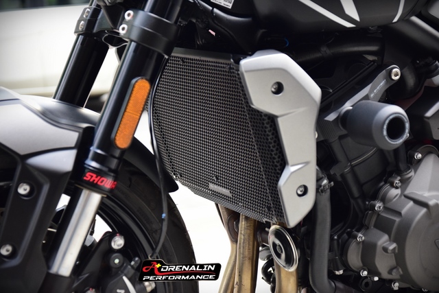 Evotech - การ์ดหม้อน้ำ สำหรับ Triumph Trident 2021+