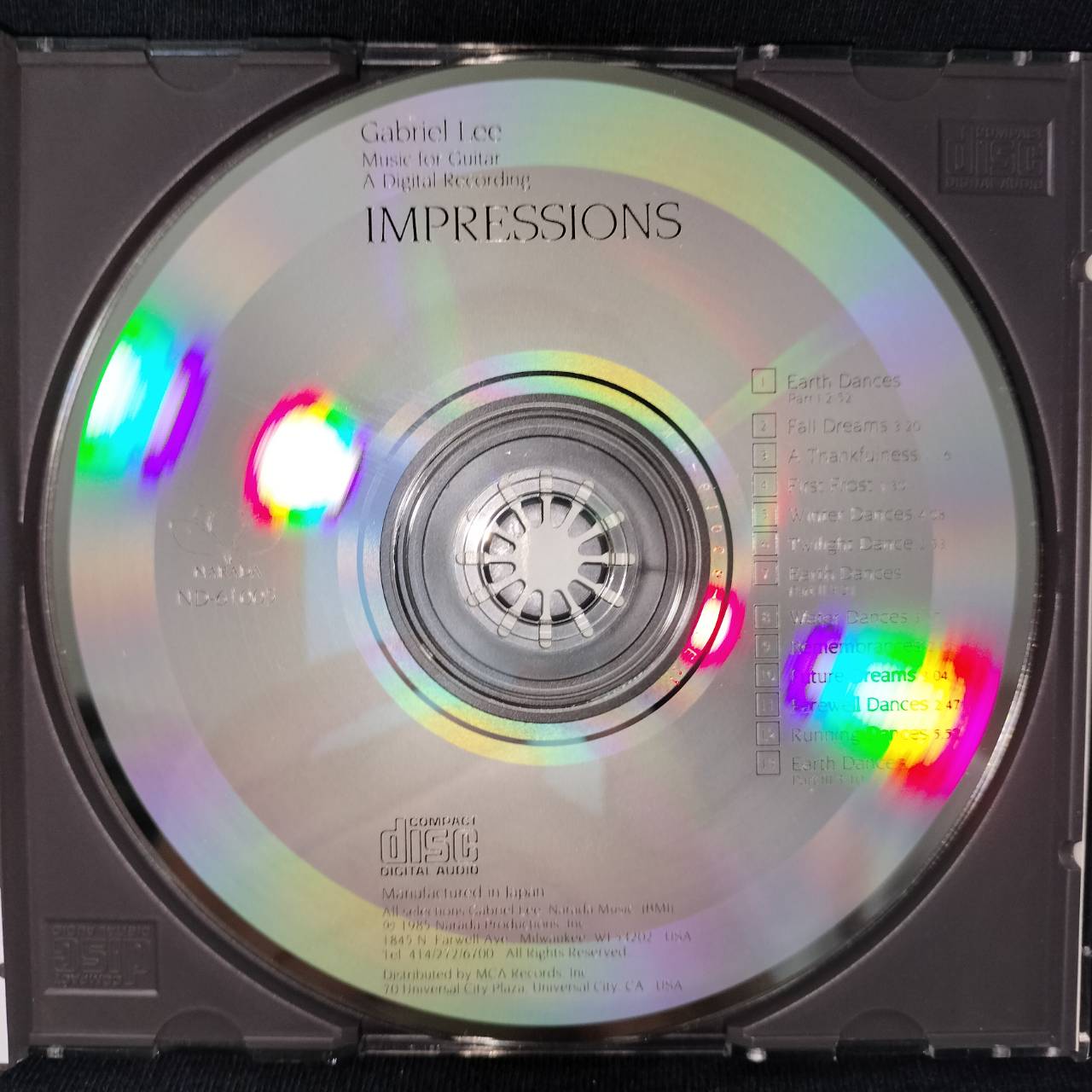 Gabriel Lee – Impressions / USA / ปกงอ / แผ่นสวย