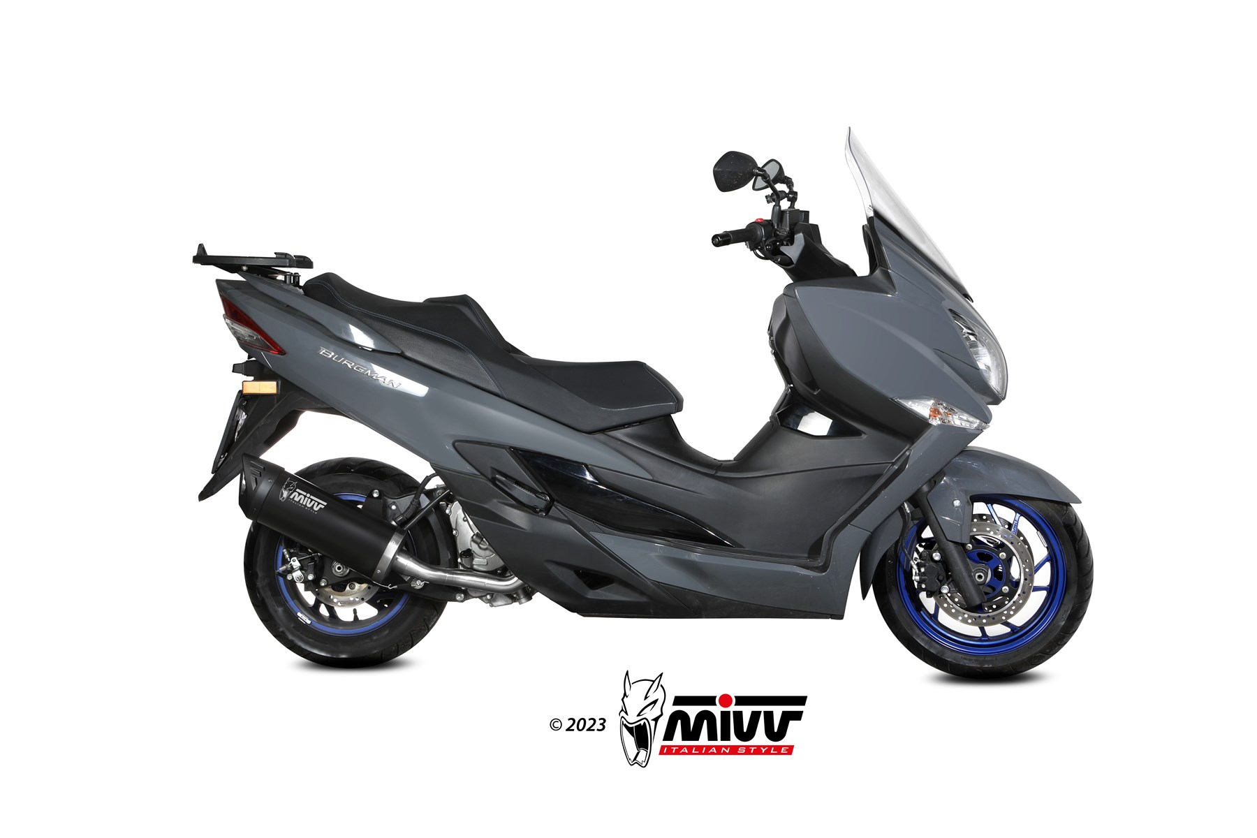 ท่อไอเสีย Mivv รุ่น mover สำหรับ Burgman 400 2022+ (For Exhibition only)