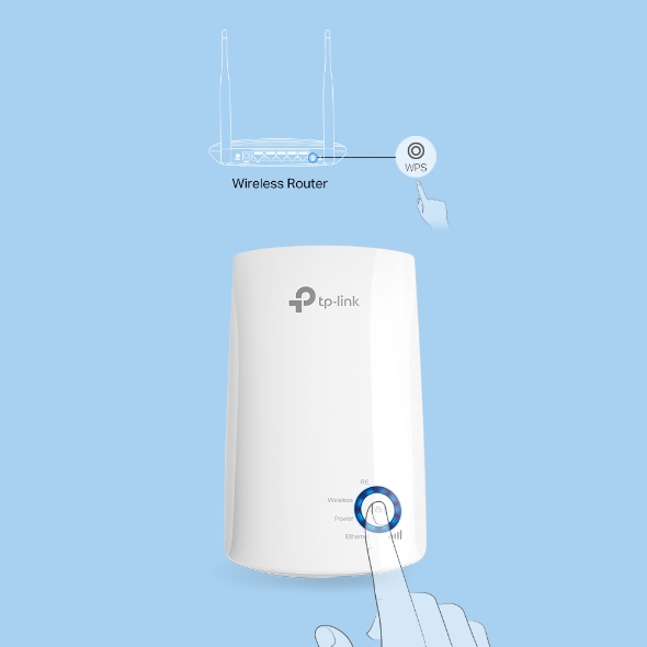 TL-WA850RE Extender 300Mbps Wireless N Wall Plugged Range Extender, QCA(Atheros), 2T2R, 2.4GHz, 802.11n/g/b, Ranger Extender button,
