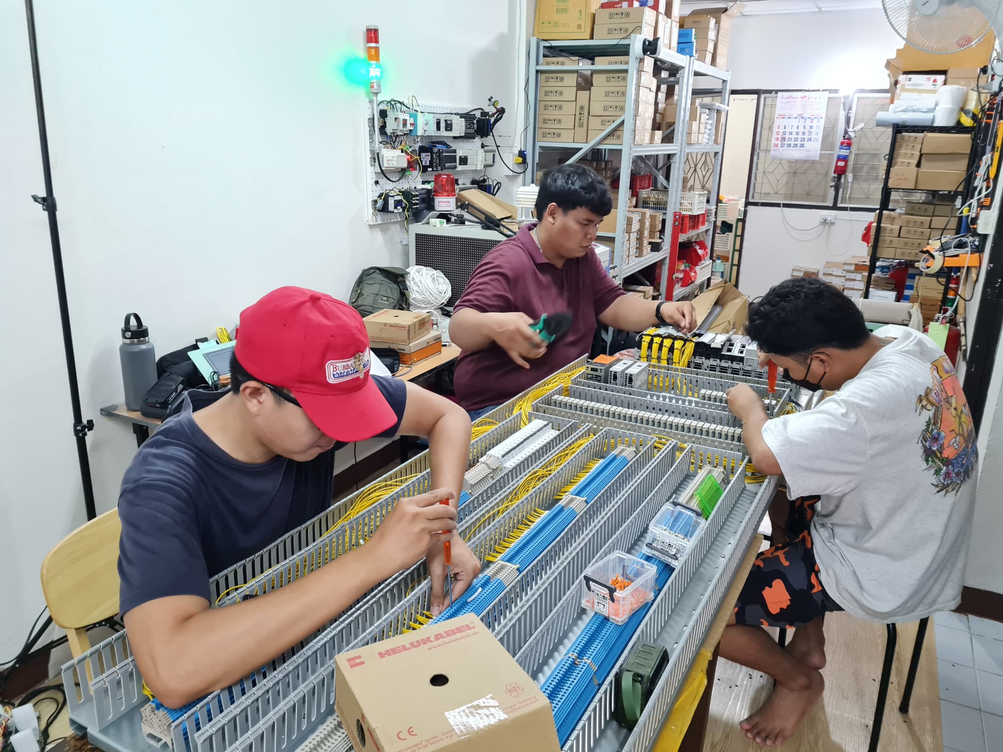 Assembly Wiring Control Box Allen-Bradley PLC