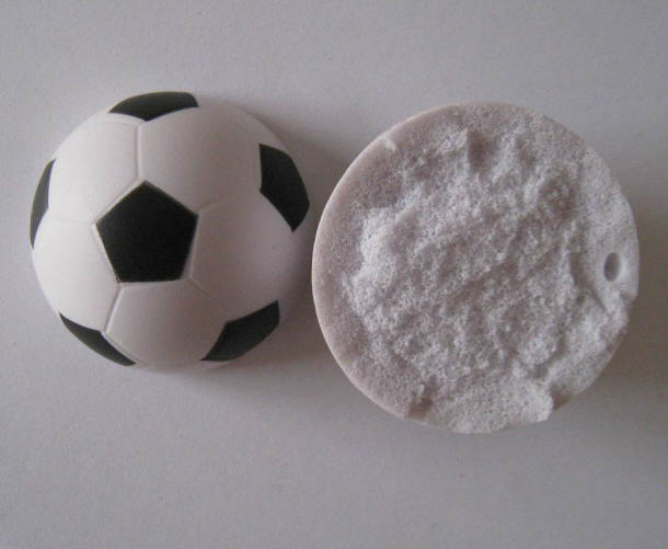 บอลบริหารมือรูปฟุตบอล,ลูกบอลฝึกมือ,Soft Ball,บอลบริหารมือ,บอลบีบเพื่อสุขภาพ