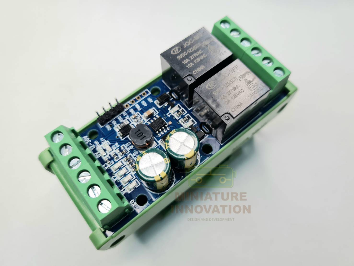PLC FX2N - 6MR GX PLC บอร์ดควบคุมการตั้งโปรแกรมได้ สำหรับงานอุตสาหกรรม พร้อมรางยึด