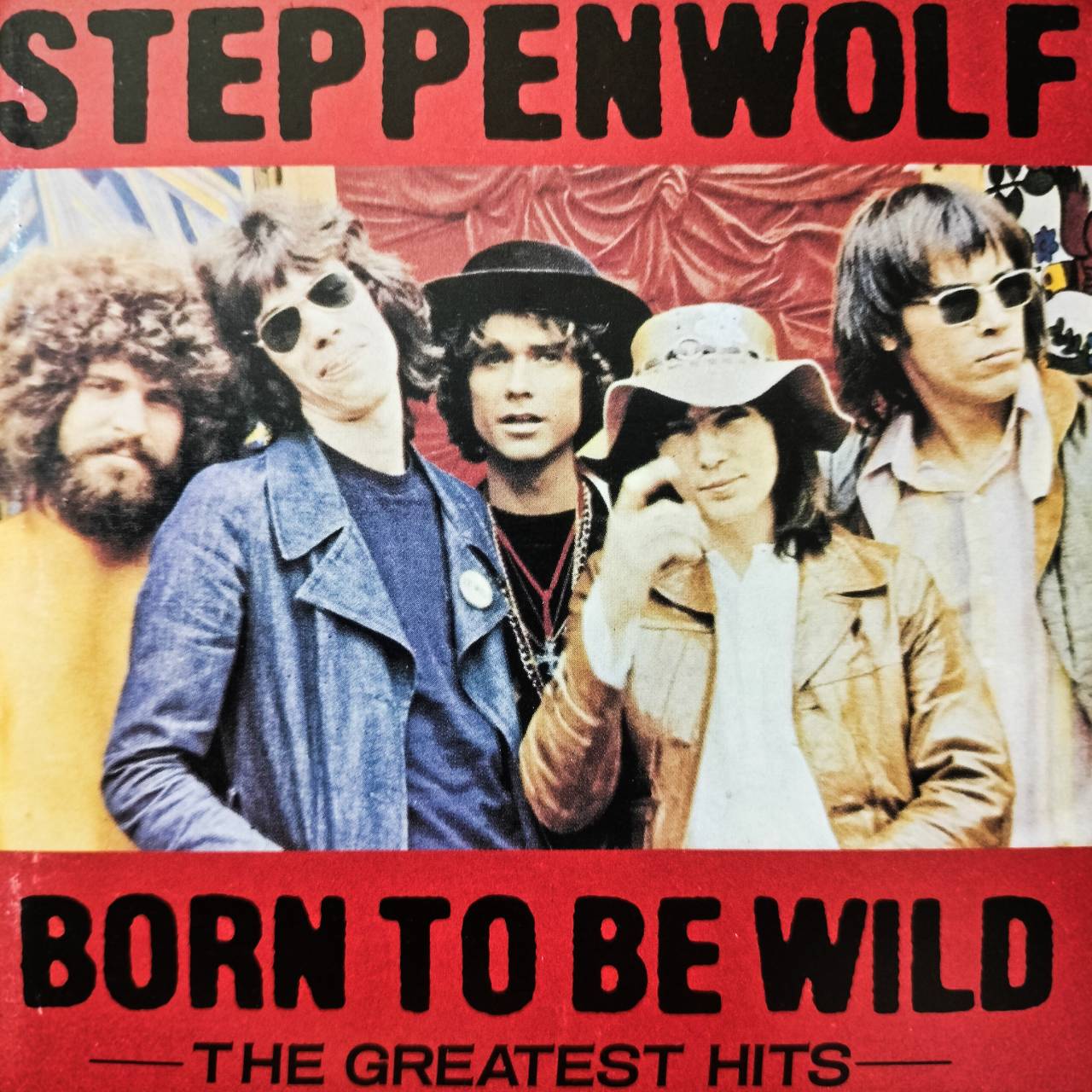 Steppenwolf – The Greatest Hits - Born To Be Wild / JAPAN / แผ่นเป็นรอย