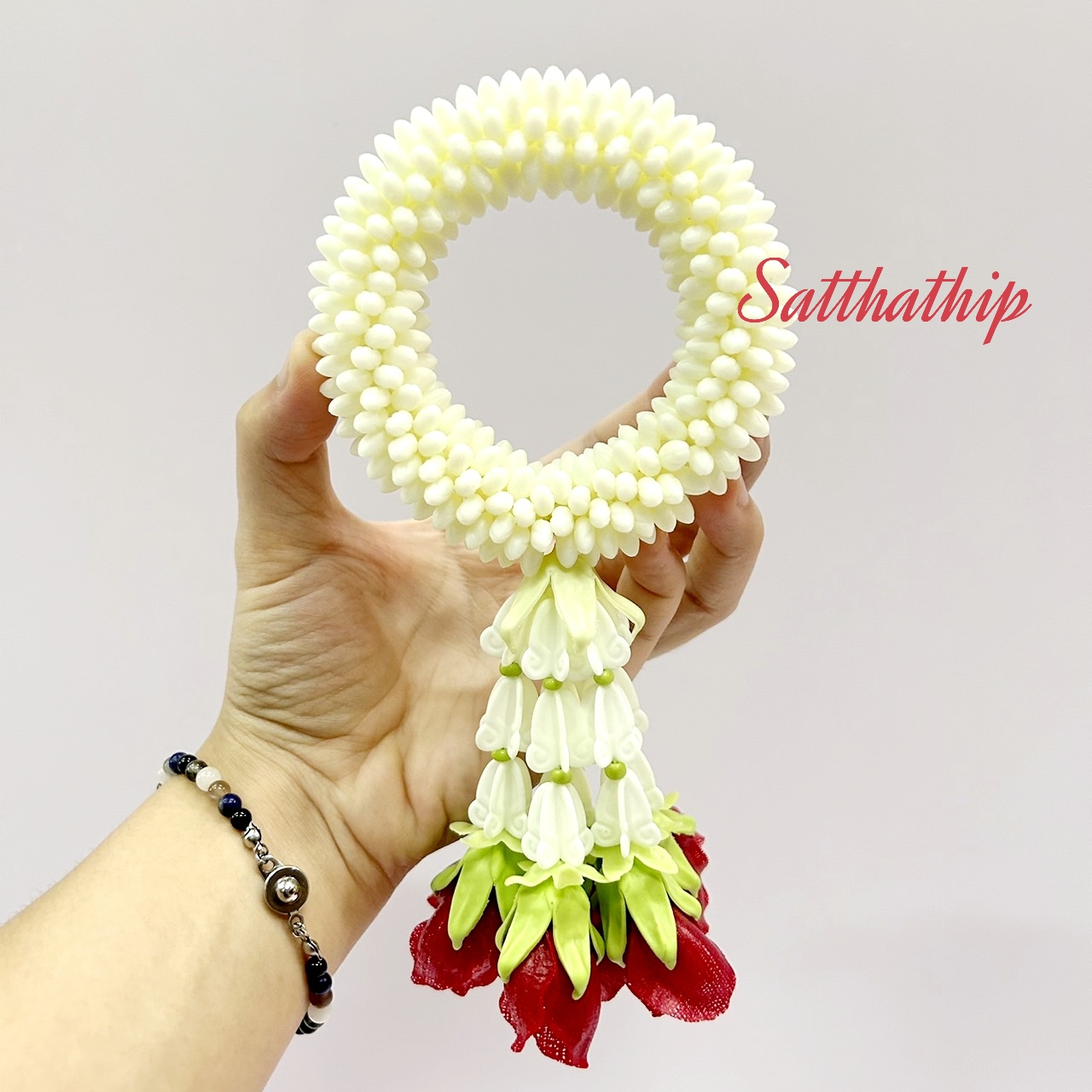 พวงมาลัยดอกมะลิ - พวงมาลัยดอกมะลิประดิษฐ์ - พวงมาลัยประดิษฐ์