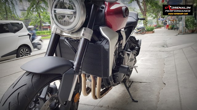 Evotech การ์ดหม้อน้ำ (RADIATOR GUARD) สำหรับ CB1000R 2018-2020