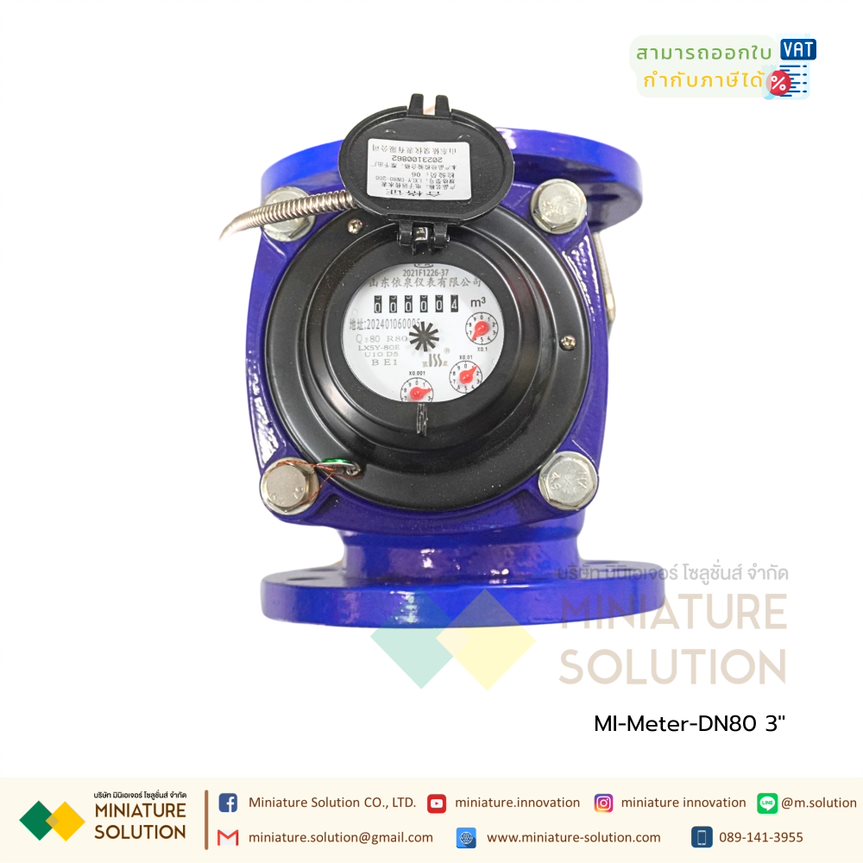 มิเตอร์วัดการใช้น้ำ RS485 Water Flow Meter RS485 MODBUS output DN40 1 1/2"/ DN65 2 ½"/ DN80 3"/ DN125 5"/DN150 6"/DN200 8"
