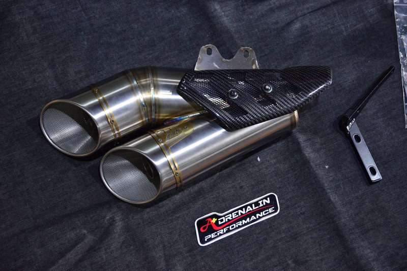 ท่อ Zard 2-1-2 system กึ่งฟูล สำหรับ Xdiavel 2016+ (For Exhibition only)