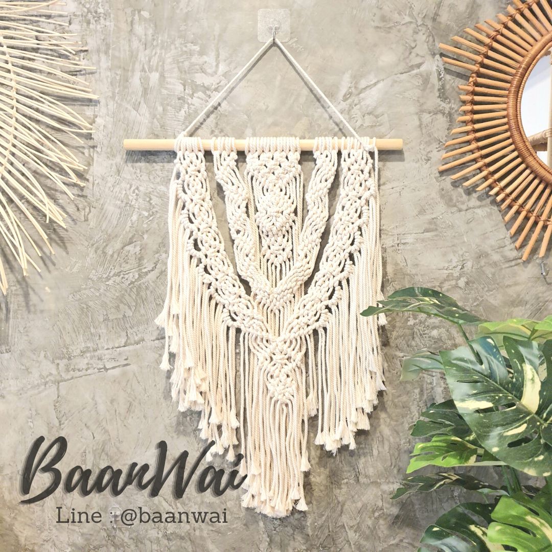 โมบายแขวนผนัง Macrame...