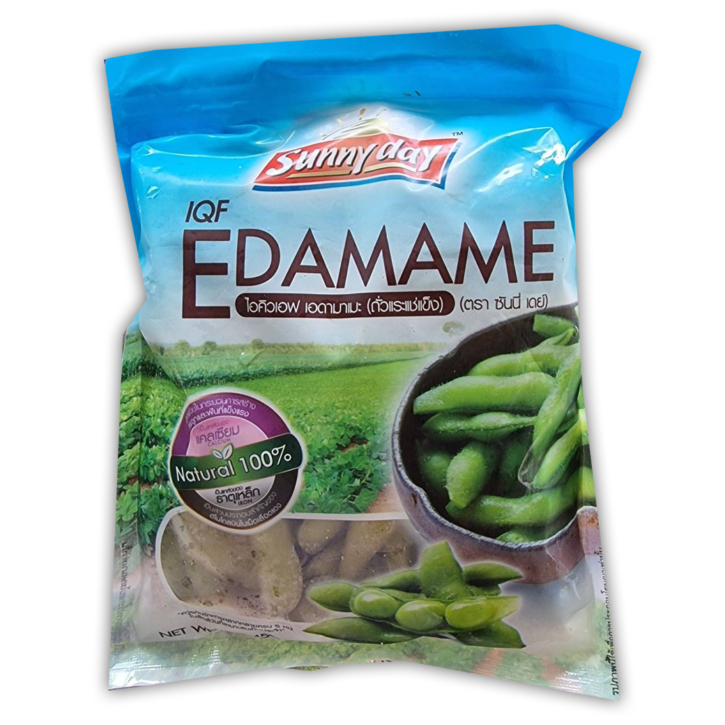 Sunny Day Frozen Edamame 450 g. ซันนี่เดย์ ถั่วแระ แช่แข็ง 450 กรัม (05-8902)