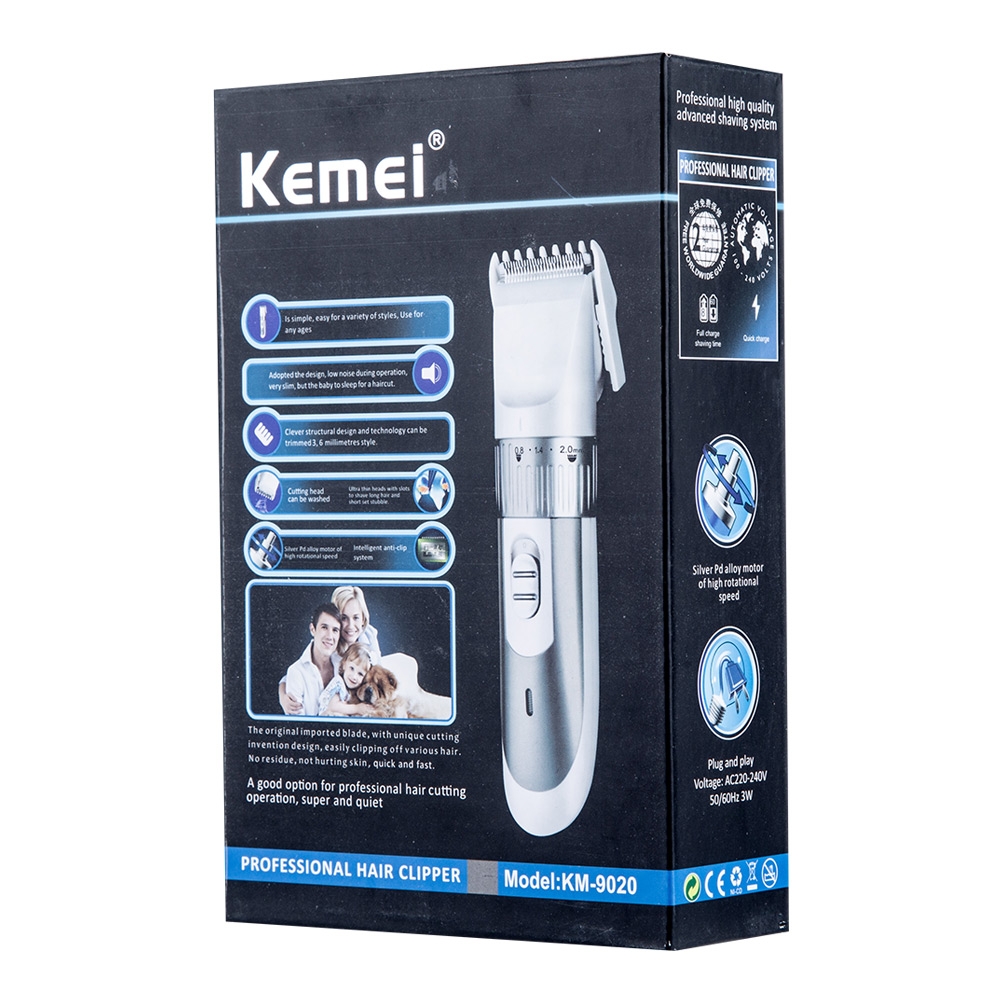 Kemei KM-9020 ปัตตาเลี่ยน ไร้สายขนาดกระทัดรัด น้ำหนักเบา