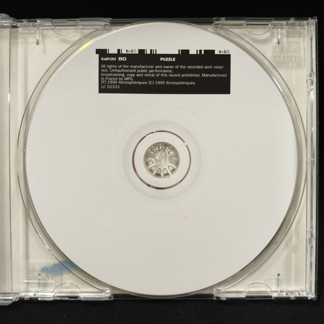 Tahiti 80 – Puzzle / FRANCE / แผ่นดี