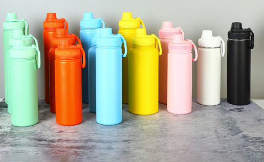 กระติกน้ำสแตนเลส,กระบอกน้ำสแตนเลส,กระติกน้ำเก็บอุณหภูมิ,304,18oz,22oz