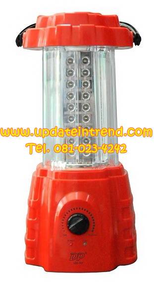 ตะเกียงไฟฟ้า หลอด LED 72หลอด ชาร์จไฟได้ ปรับระดับความสว่างได้ (LED-767)