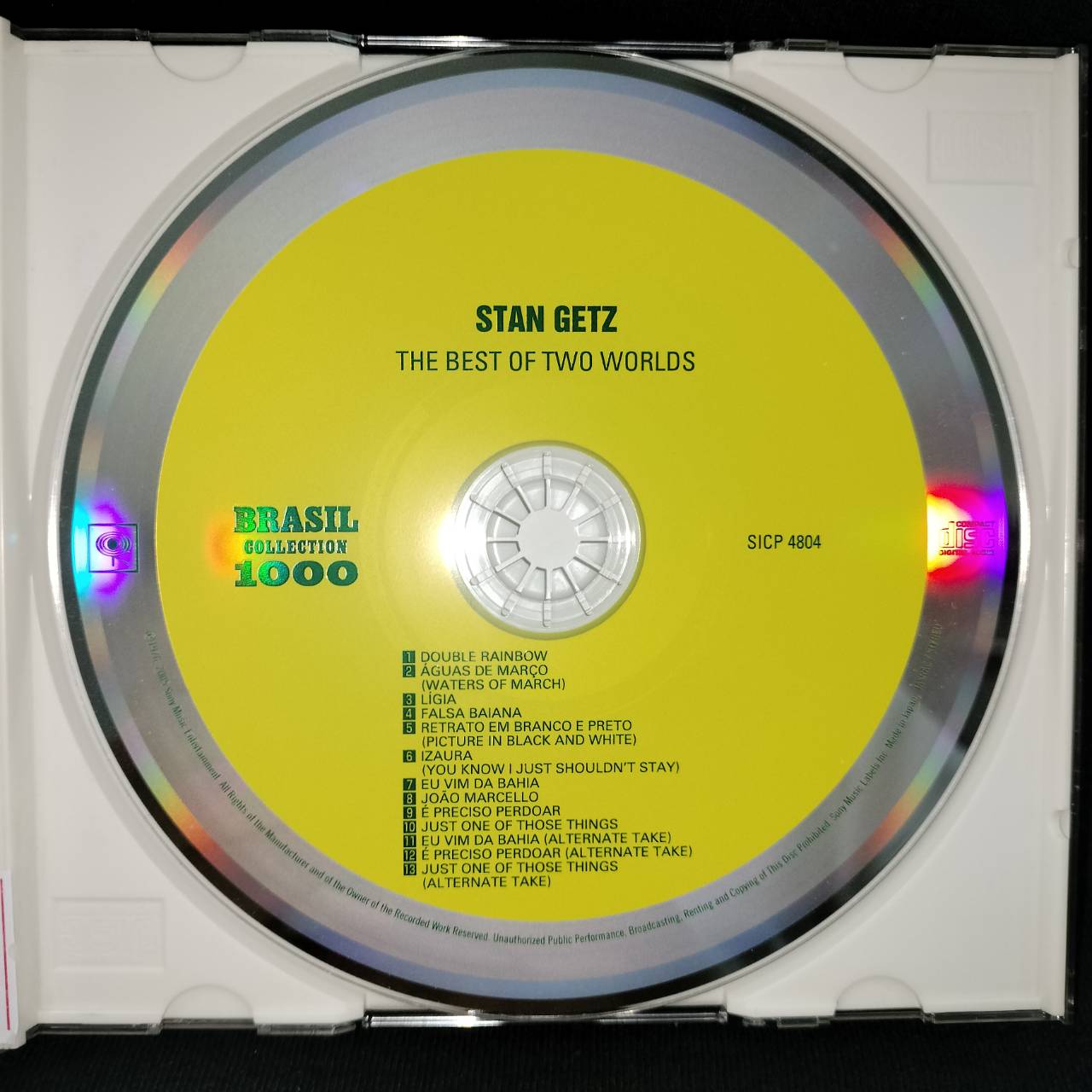 Stan Getz Featuring Joao Gilberto – The Best Of Two Worlds / JAPAN / แผ่นสวย