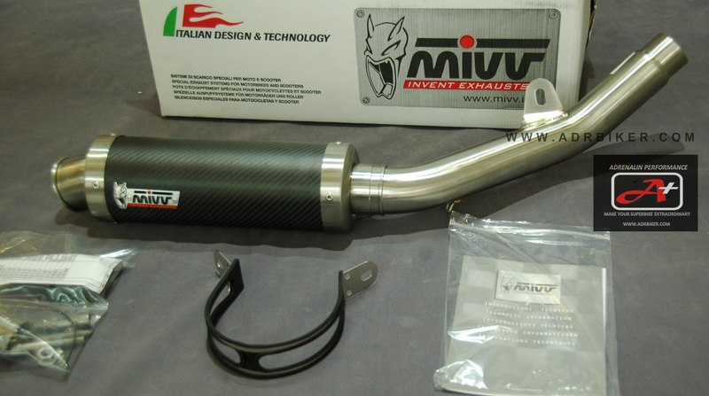 ท่อ Mivv รุ่น GP สำหรับ Z800 (For Exhibition only)