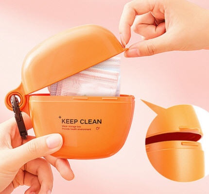 กล่องใส่แมส,กล่องใส่แมสพร้อมที่ห้อย,กล่องเก็บหน้ากากอนามัย,กล่องใส่หน้ากากอนามัย,กล่องเก็บแมส,กล่องใส่หน้ากาก
