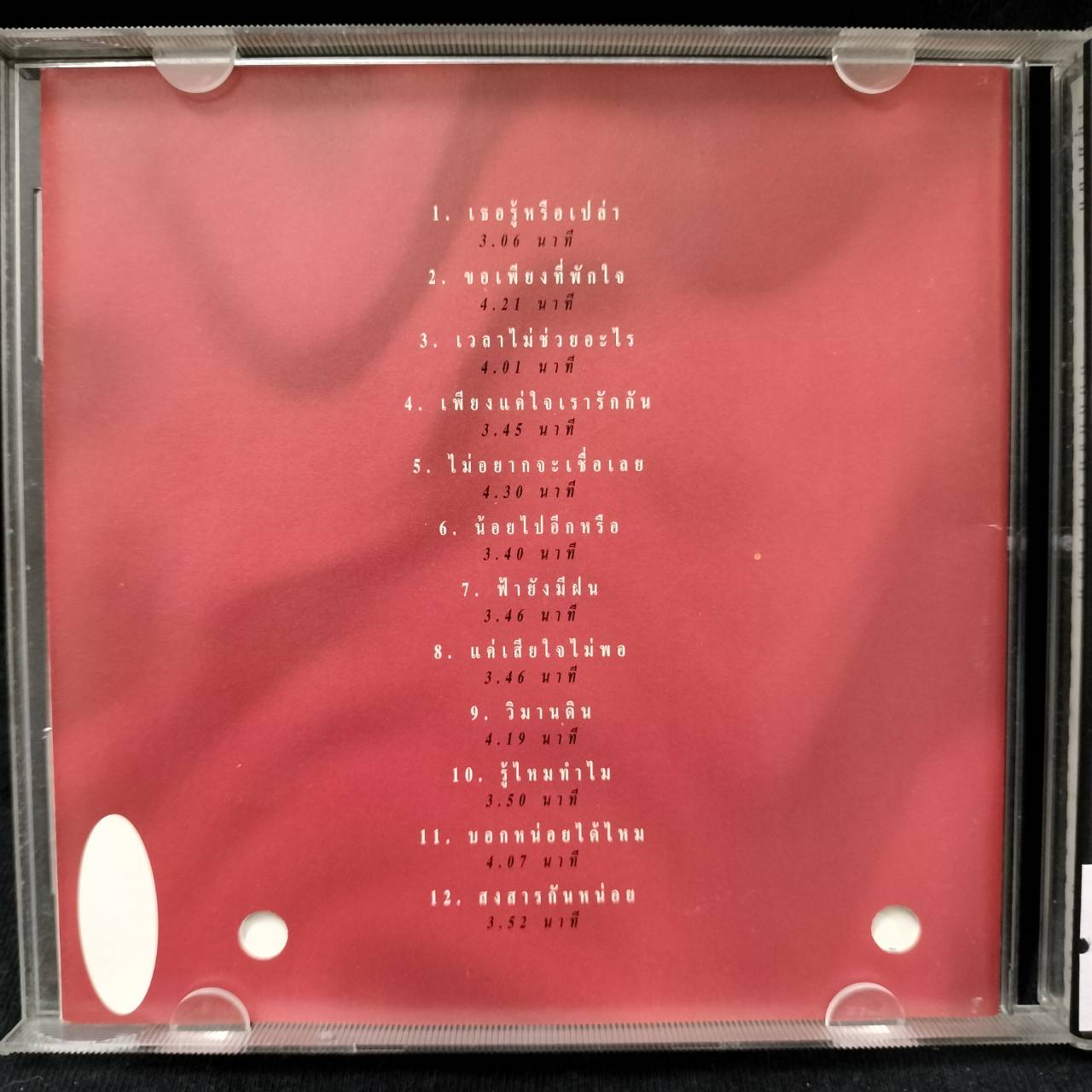 หนุ่มเสก – บันทึกแห่งความรัก / ปกเจาะ / แผ่นดี