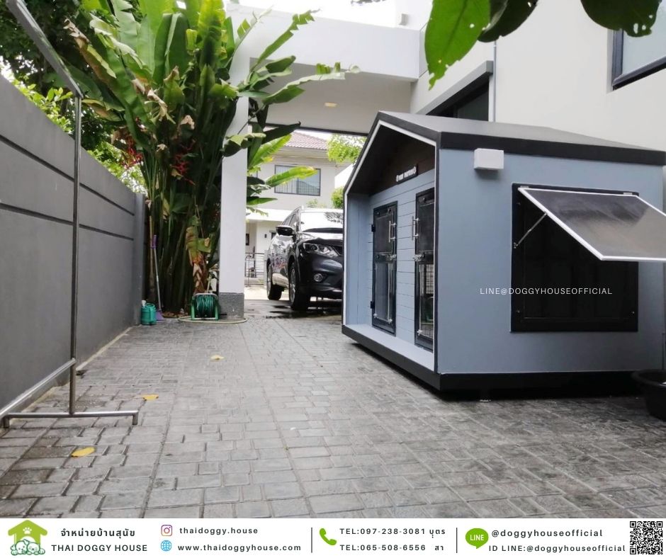 บ้านหมา 2ประตู Nordic