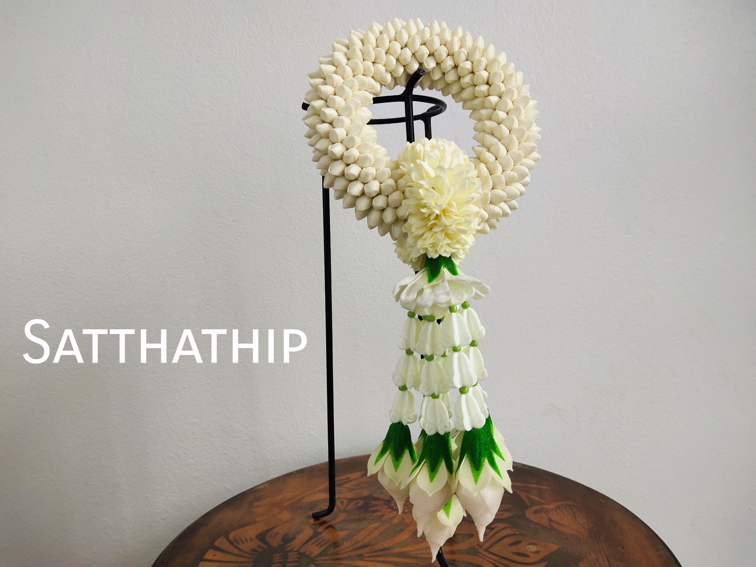 พวงมาลัยดอกมะลิ - พวงมาลัยดอกมะลิประดิษฐ์ - พวงมาลัยประดิษฐ์