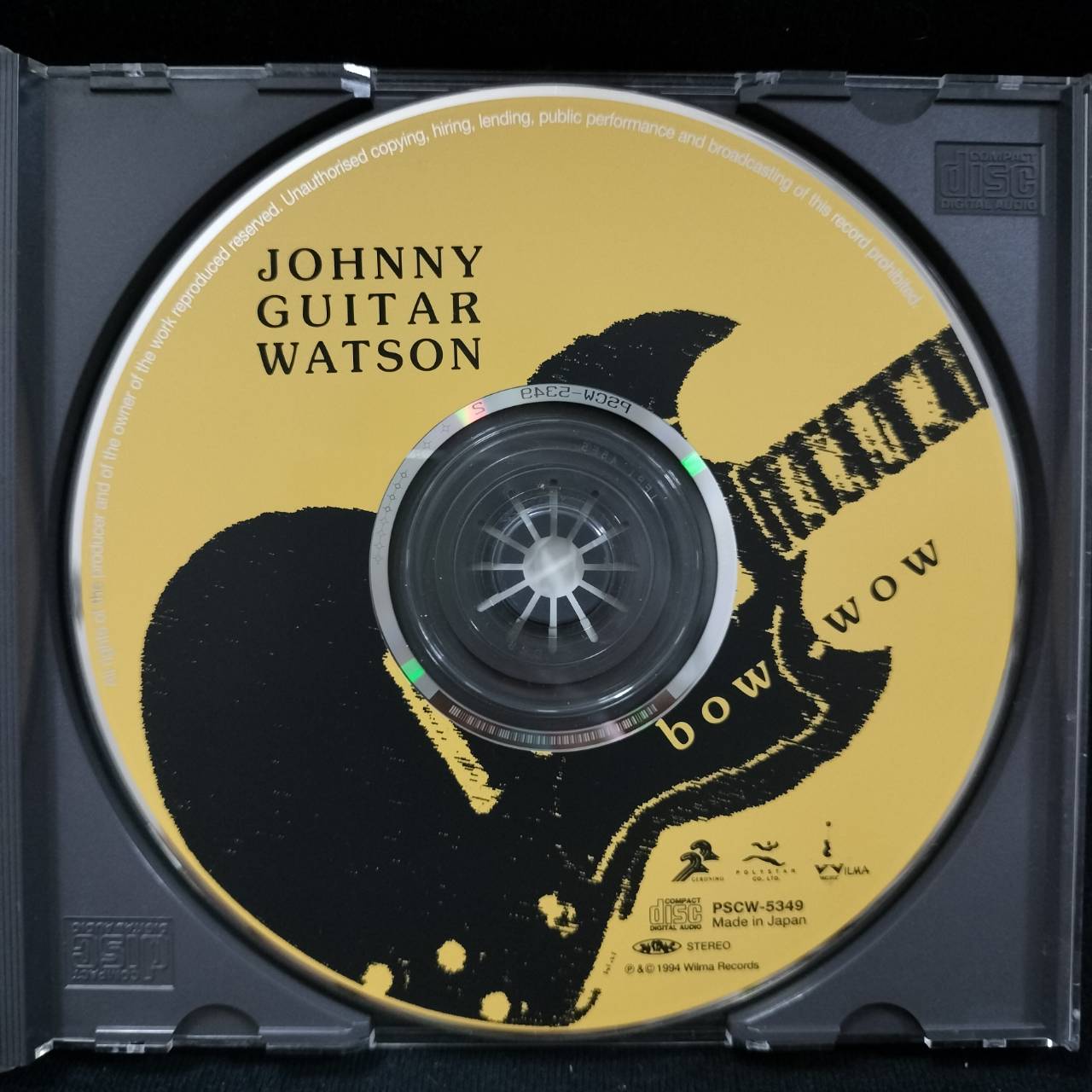 Johnny Guitar Watson – Bow Wow / JAPAN / แผ่นสภาพนางฟ้า