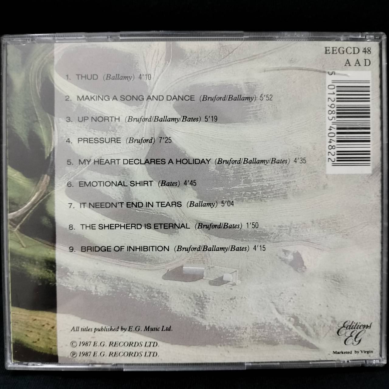 Bill Bruford's Earthworks – Earthworks / ไม่ระบุ / แผ่นดี