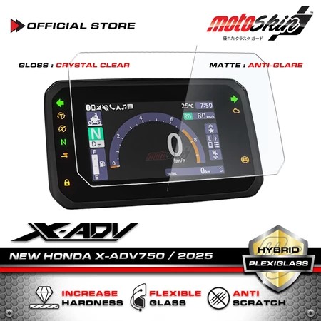 X-adv 750 2021-2024 และ 2025+ ฟิล์มกันรอยหน้าปัด MotoSkin