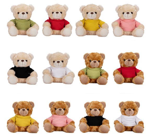 รับผลิต,ตุ๊กตาหมีปักโลโก้,ตุ๊กตาหมี,ตุ๊กตาหมีของขวัญ,โรงงานผลิตตุ๊กตาหมี,ของขวัญ,ของแจก,25cm