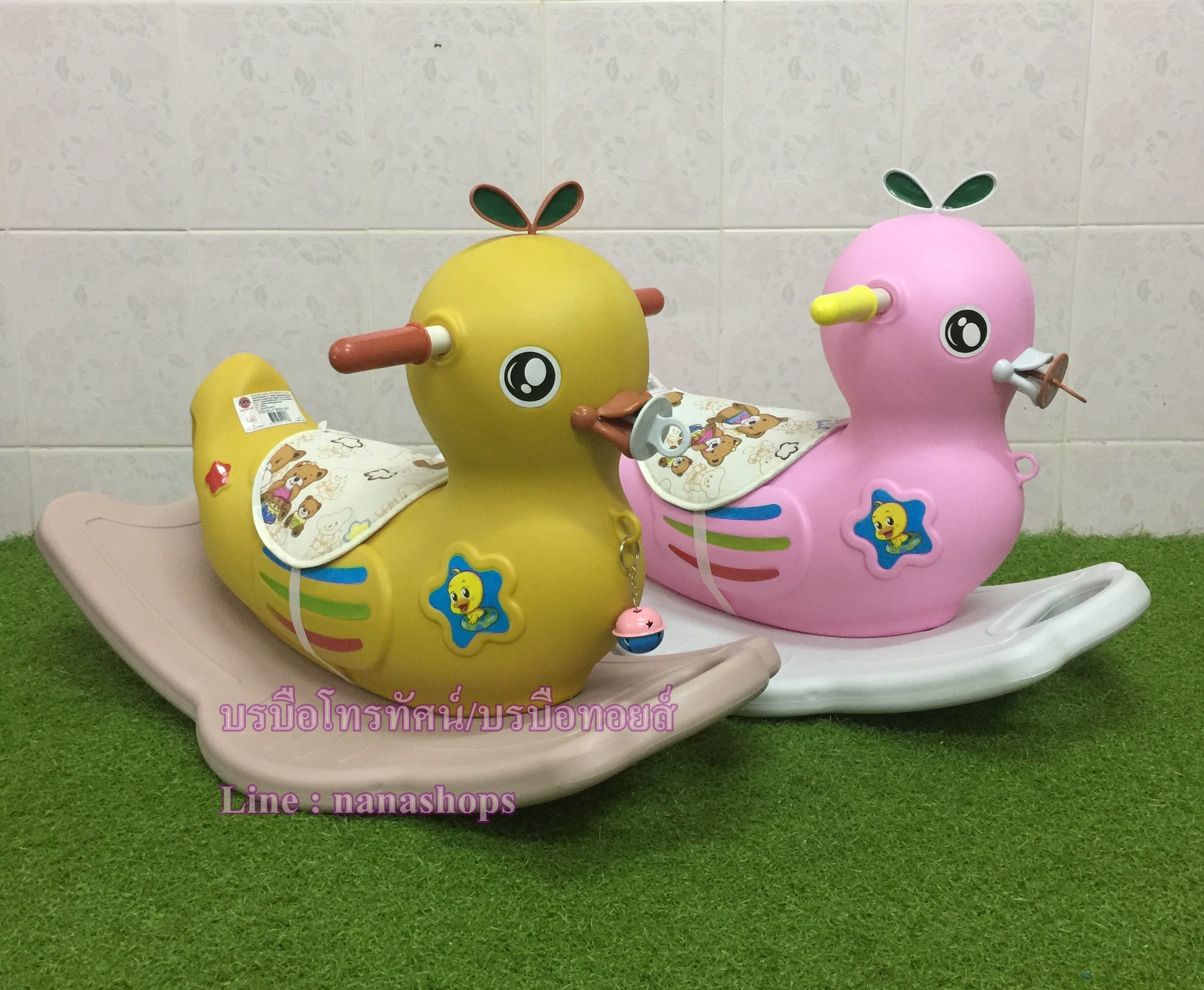 ม้าโยกดนตรี #ม้าโยก ยีราฟโยก เป็ดโยก รถขาไถของเล่นเด็ก