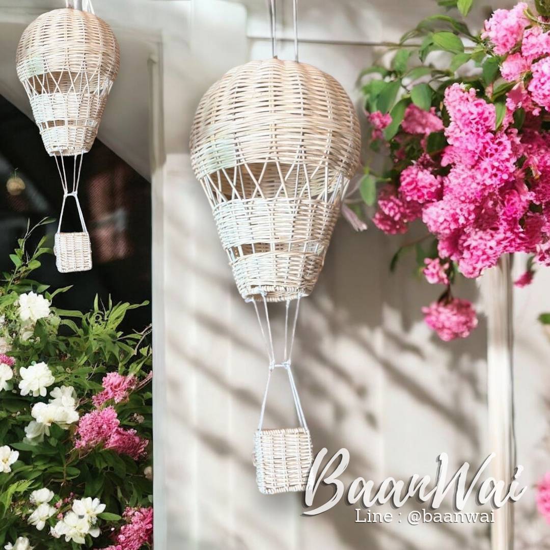 โมบายแขวน ทรงบอลลูน ขนาด 20 * 55 cm