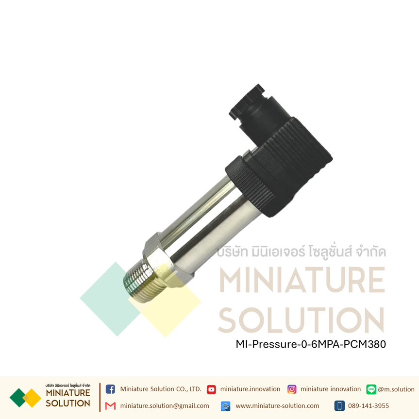 PCM380 Pressure water Pressure sensor RS485 เซนเซอร์วัดความดันน้ำ ความดันอากาศในท่อ ความดันในท่อ สื่อสาร Modbus RTU 485
