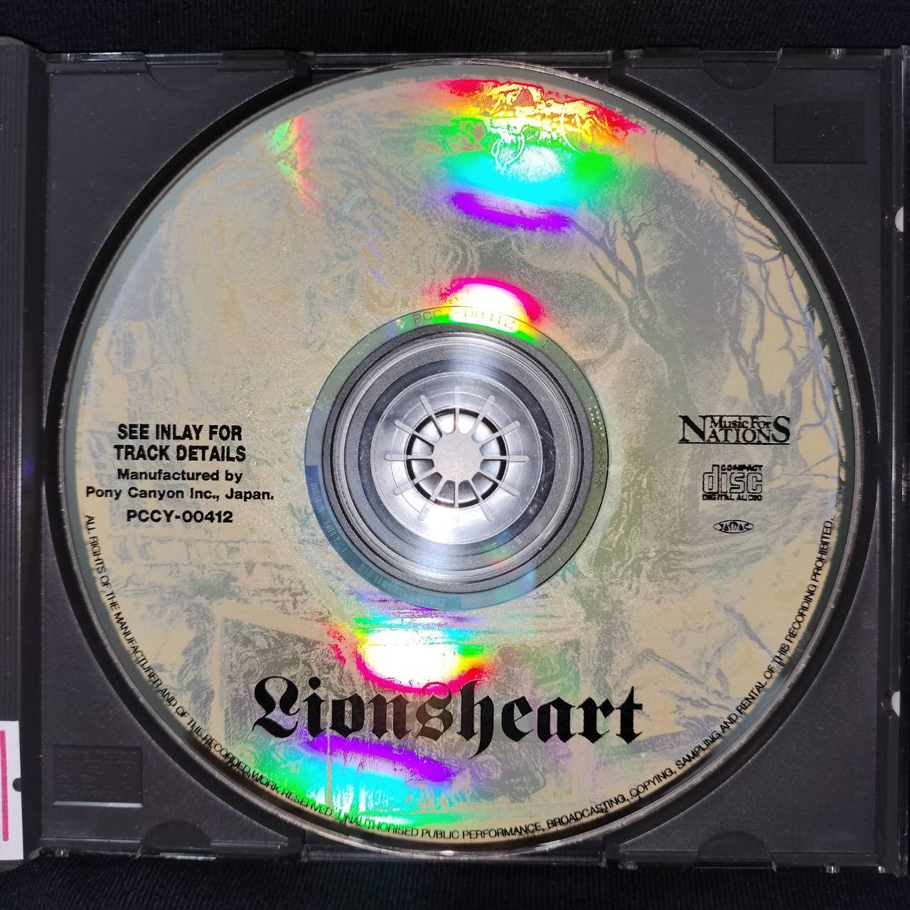 Lionsheart – Lionsheart / JAPAN / แผ่นดี / มี Obi