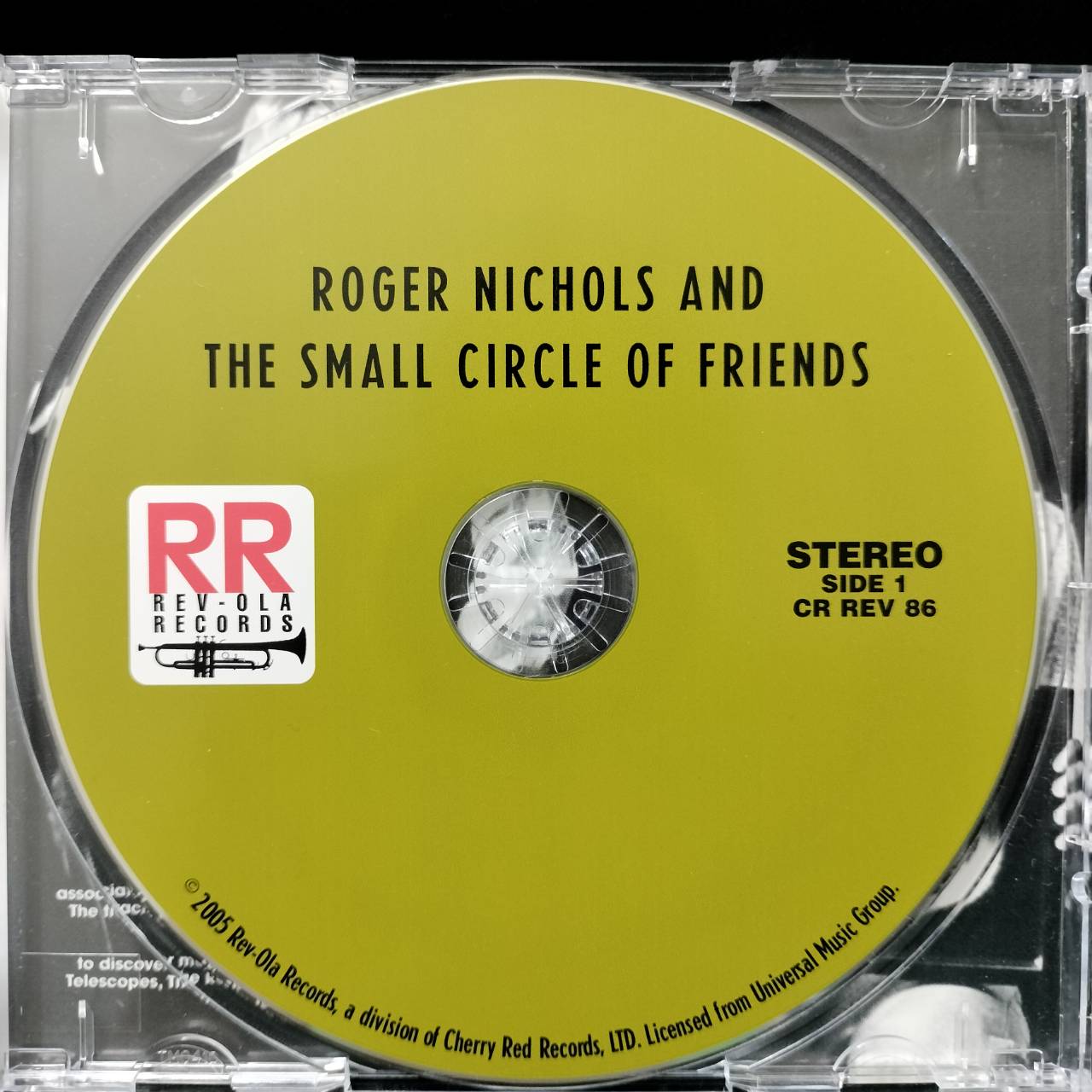 Roger Nichols & The Small Circle Of Friends – Roger Nichols & The Small Circle Of Friends / ENGLAND / แผ่นสวย / มี Obi