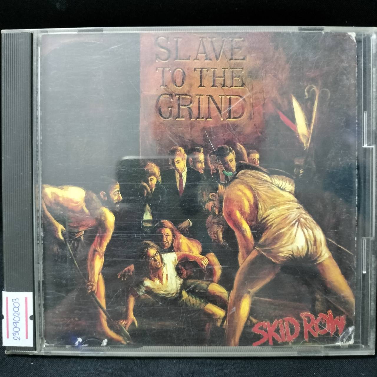 Skid Row – Slave To The Grind / JAPAN / แผ่นเป็นรอย