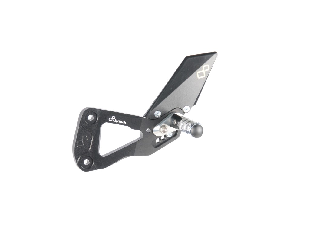 Lightech- เกียร์โยง (Rearsets) รุ่น มาตราฐาน สำหรับ GSXR1000 2017+