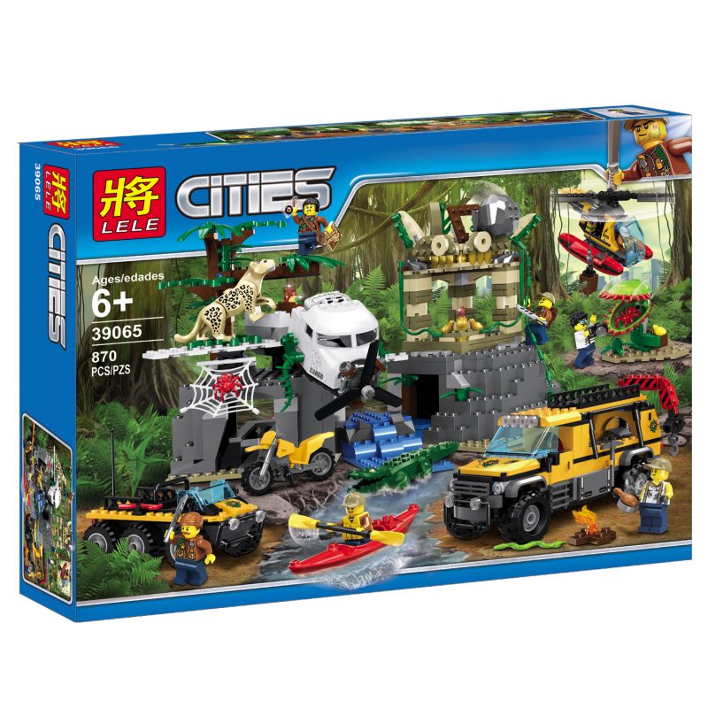 เลโก้จีน LELE.39065 ชุด Jungle Exploration