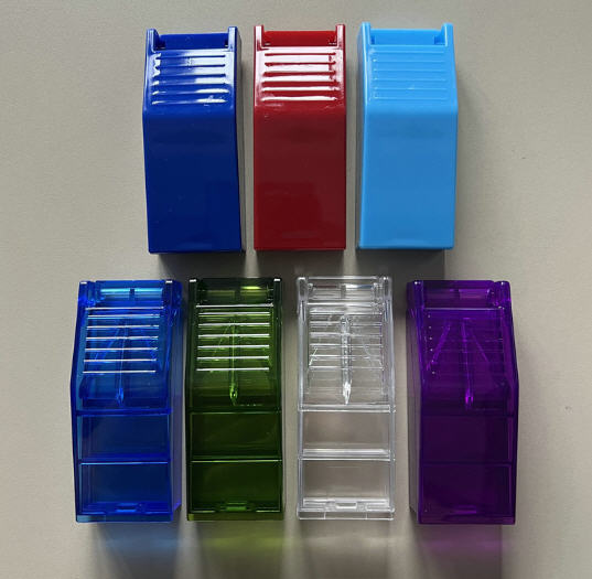 กล่องใส่ยา,กล่องใส่ยามีดตัด,สกรีนโลโก้,ราคาถูก,ขนาด8.6x3.4x2.6