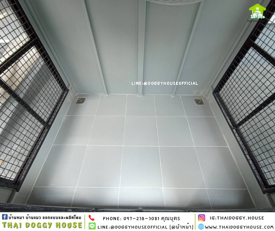 บ้านหมา แบบบ้าน BOX STYLE