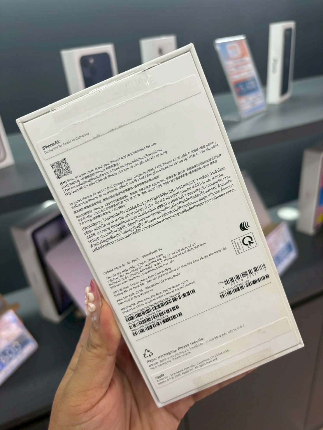 iPhone Air 256GB Sky Blue