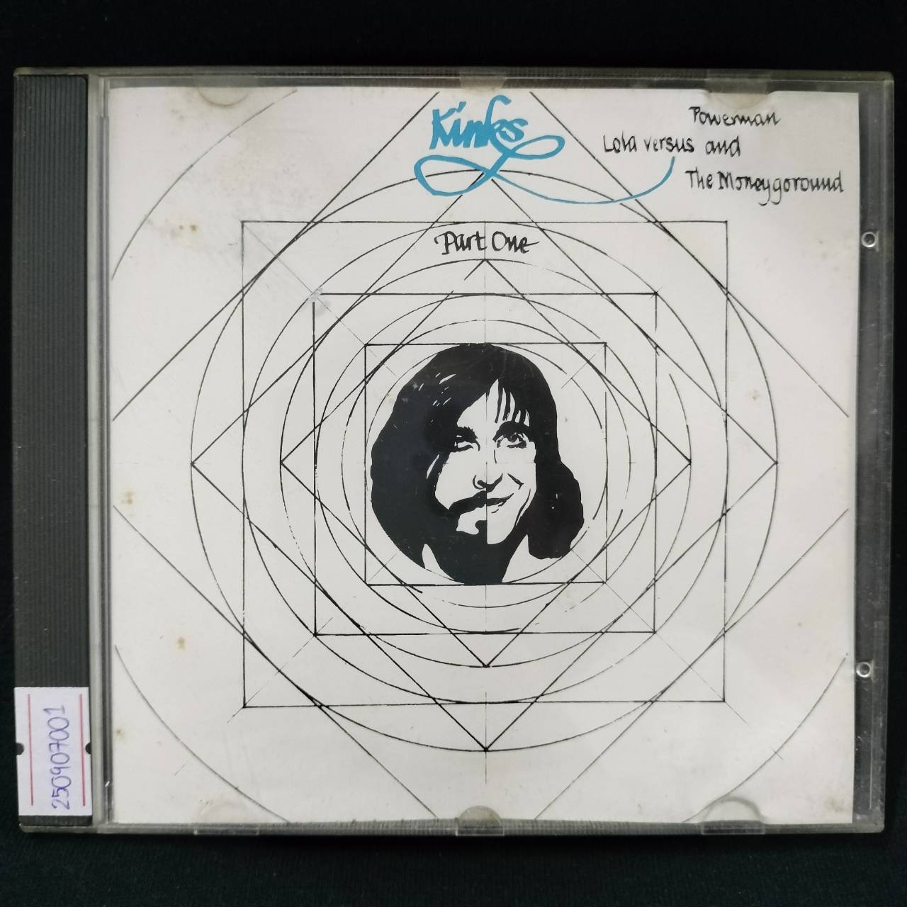 The Kinks – Kinks Part One (Lola Versus Powerman And The Moneygoround) / ไม่ระบุ / ปกมีจุดเหลือง / แผ่นดี