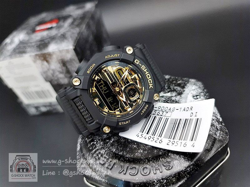 CASIO G-SHOCK นาฬิกาข้อมือ นาฬิกากันน้ำ นาฬิกาของแท้ ประกันศูนย์ CMG 1 ปี รุ่น GA-900AG-1A