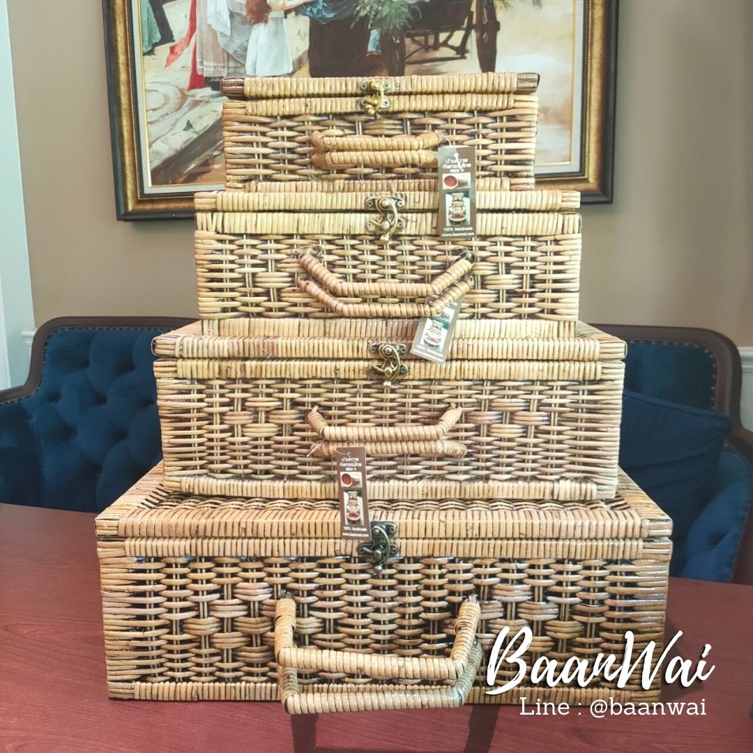 กระเป๋าเจมส์บอล กระเป๋าหวายเจมส์บอล กระเป๋าหวาย