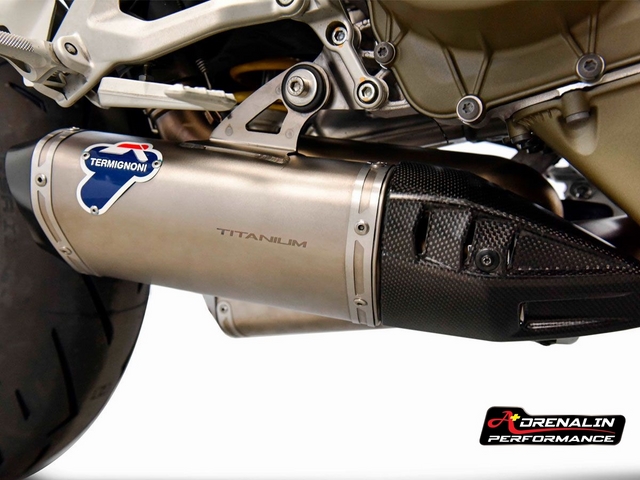 ท่อ Termignoni สลิปออน ไทเทเนียม แบบคู่ สำหรับ Street Fighter V4 (For Exhibition only)